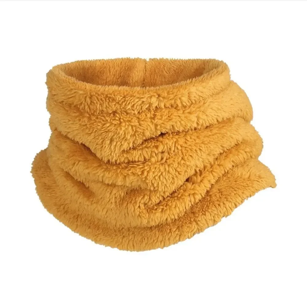Winter Fleece Neck Warmer Gaiter Half Face Mask Men Women Windproof Ski Bandana